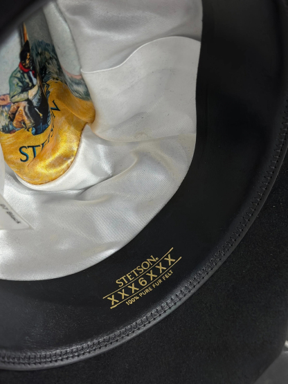 STETSON 6X BLACK/NEGRO SKYLINE TRADICIONAL
