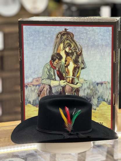 Spartan 10x Black Cowboy Hat