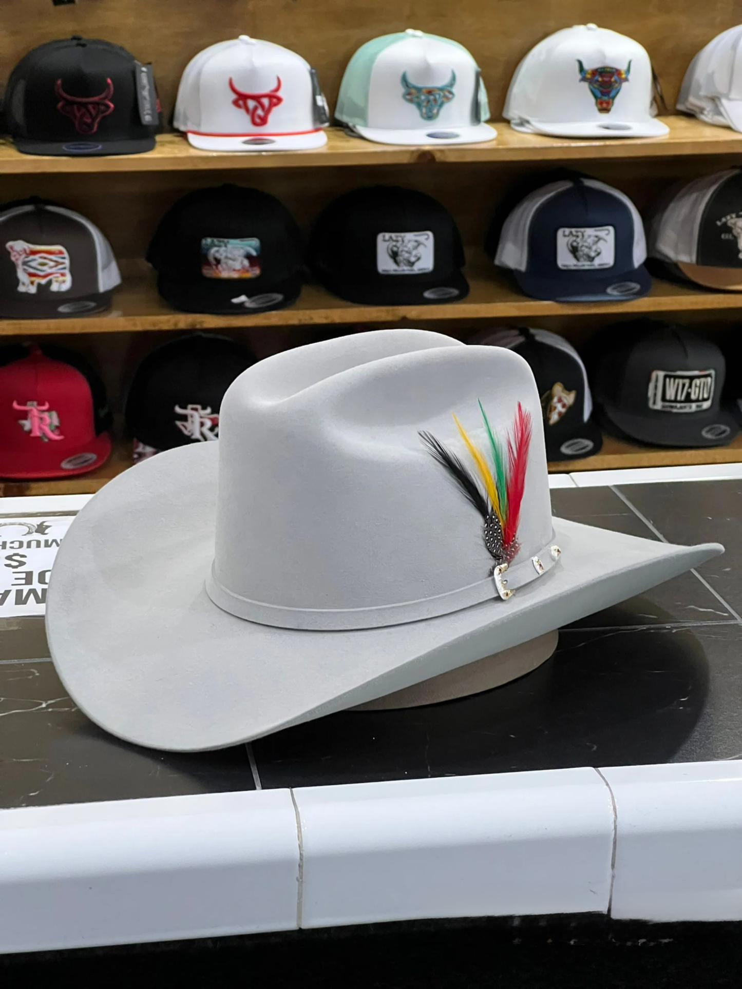 STETSON 30X MIST GREY EL PATRON