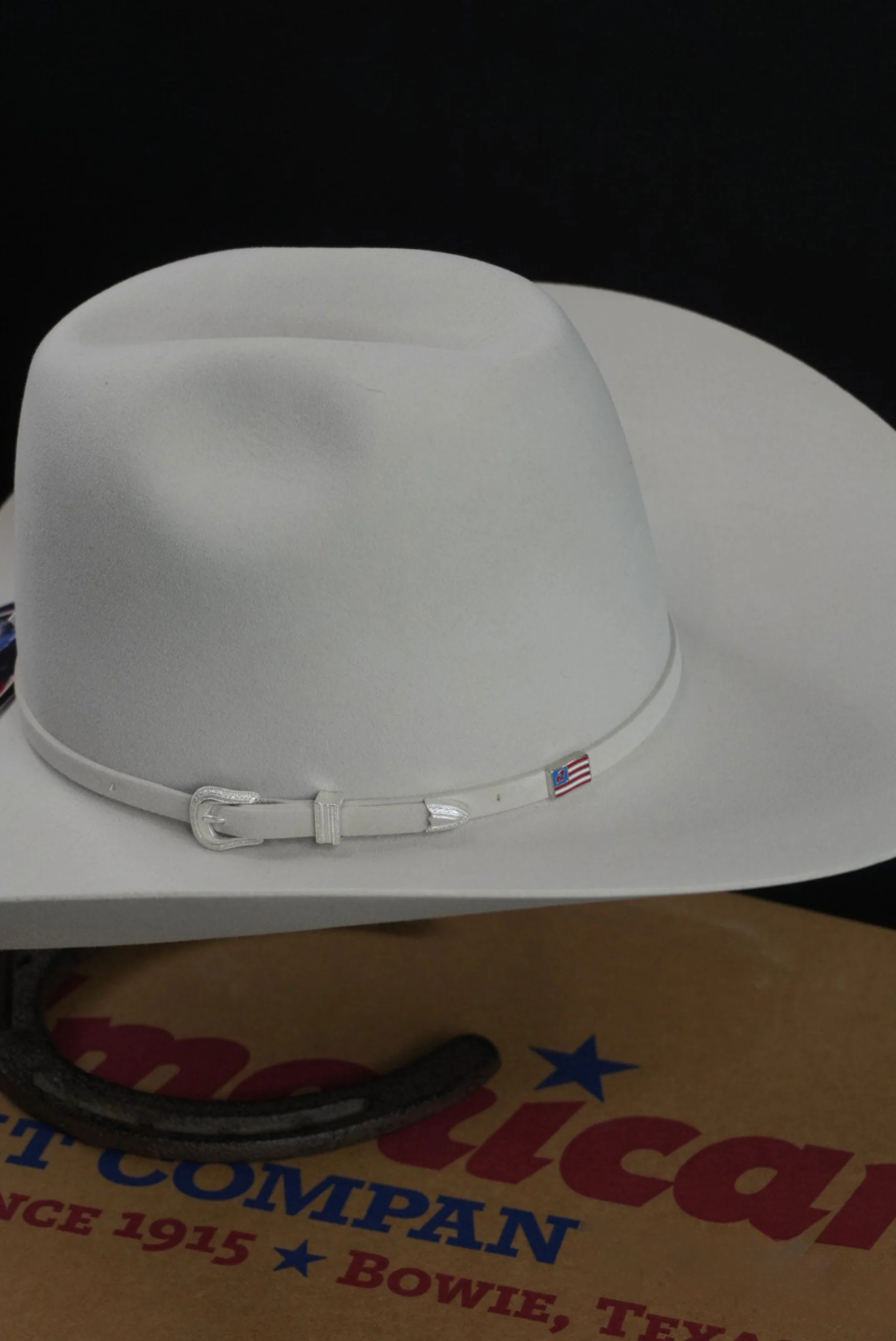 7X American Felt Hat Silver Sand