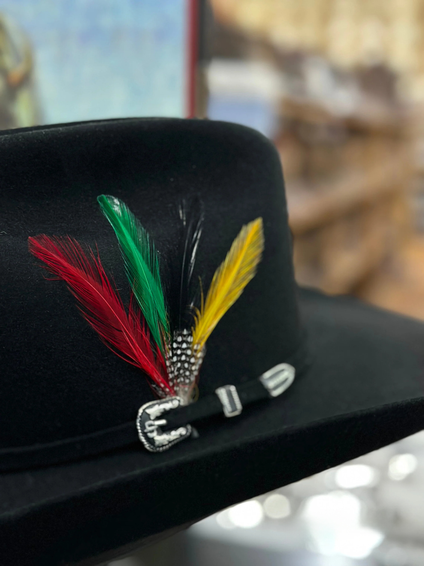 STETSON 6X BLACK/NEGRO SKYLINE TRADICIONAL