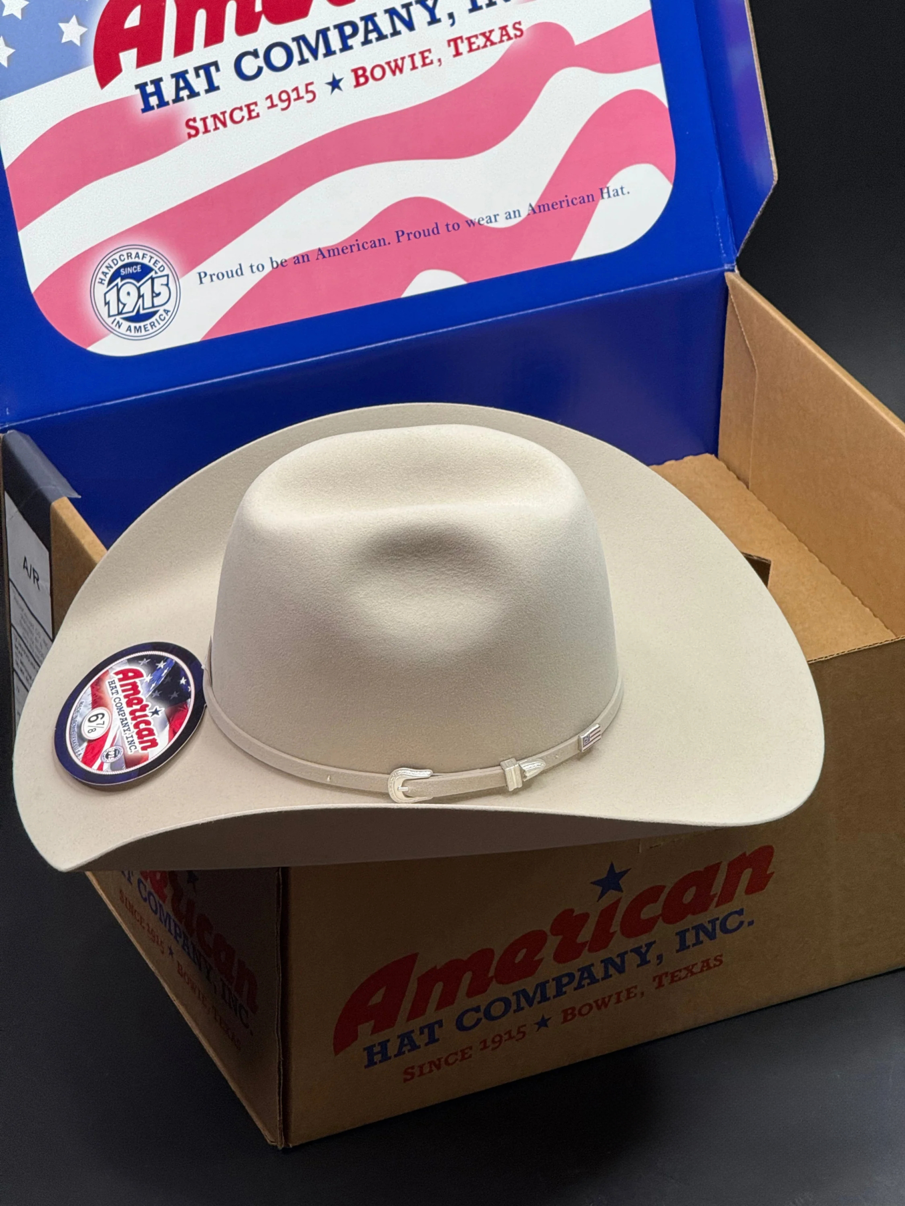 7X American Felt Silver Belly