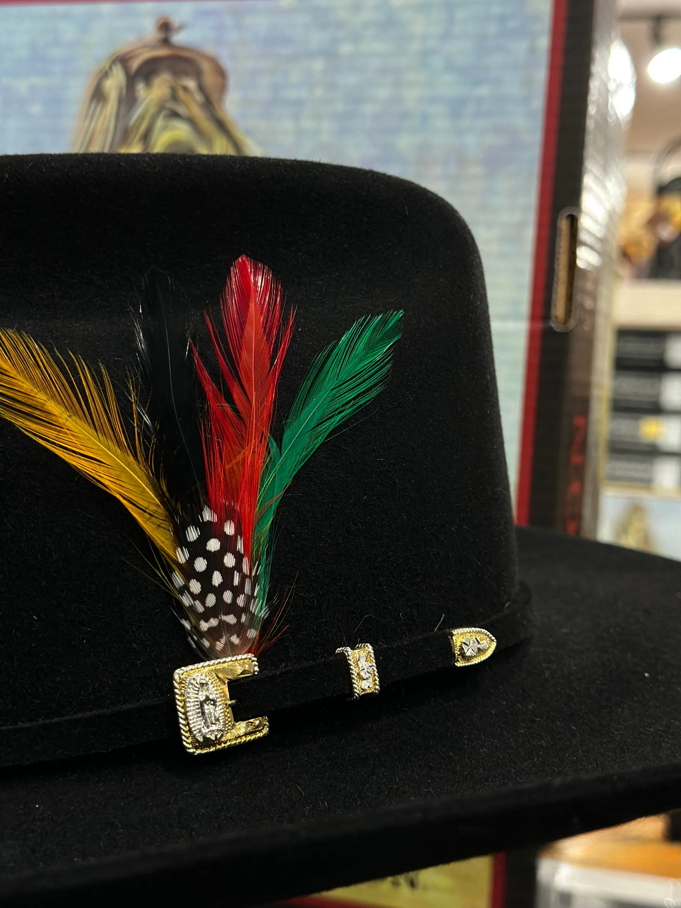 STETSON 6X NEGRO/BLACK GUADALUPANA