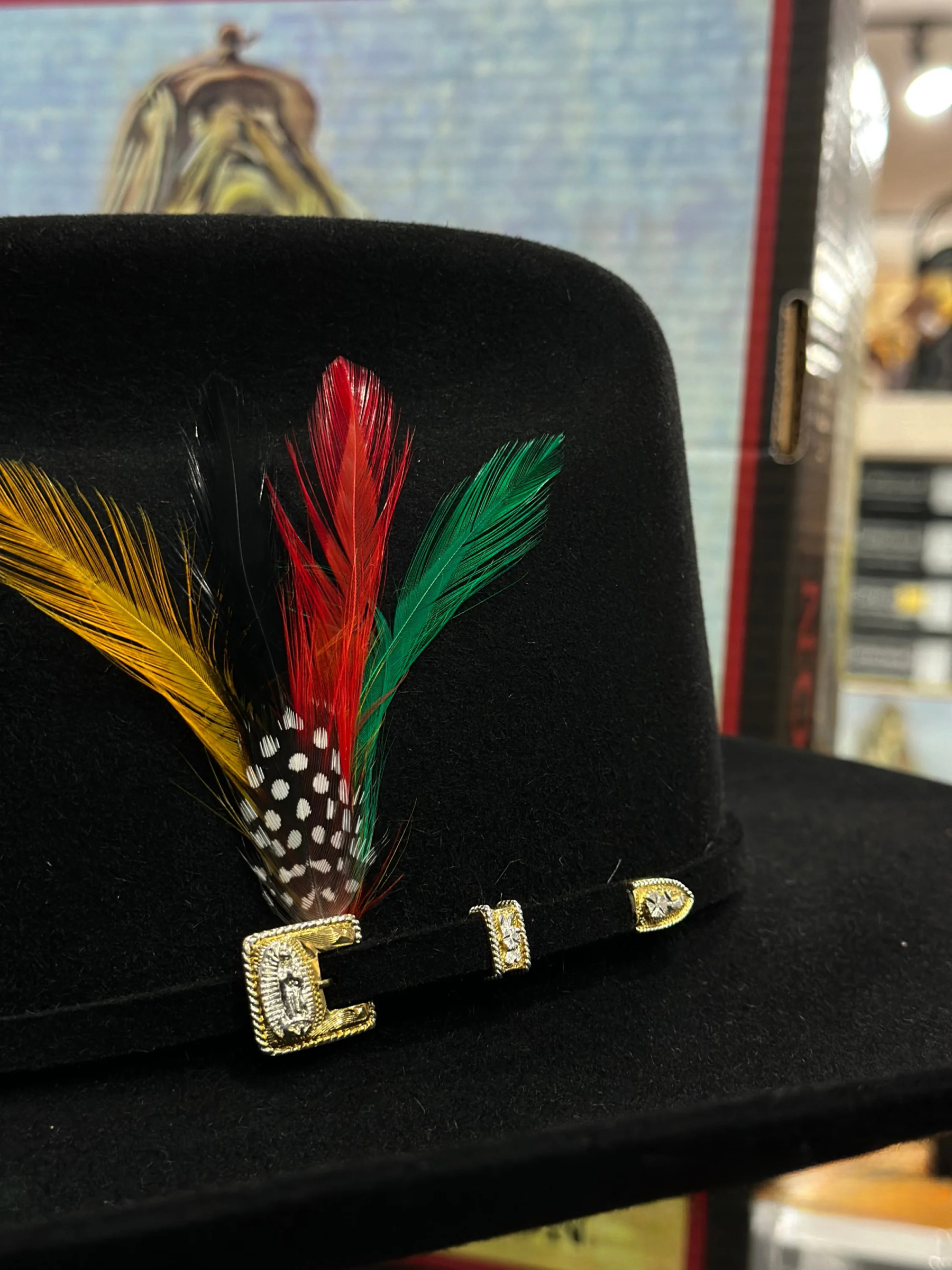 STETSON 6X NEGRO/BLACK GUADALUPANA