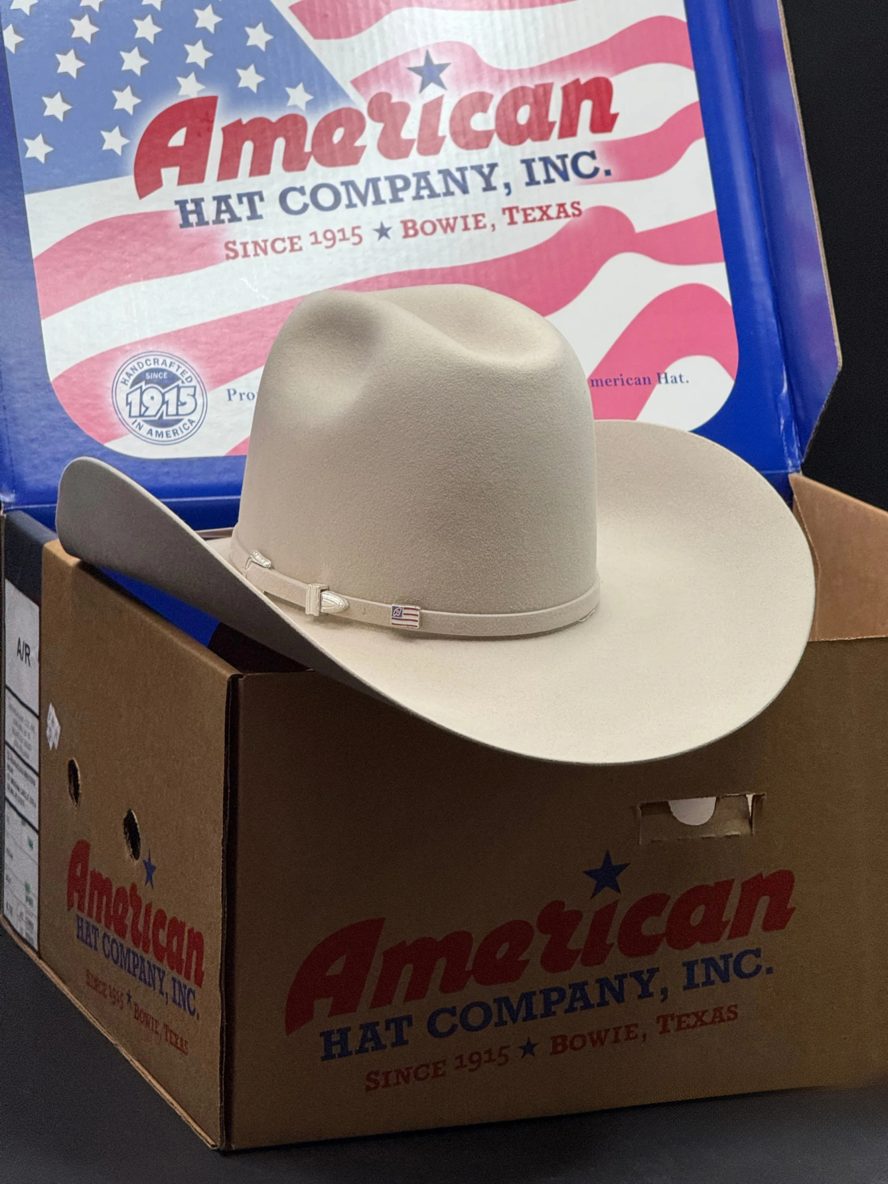 7X American Felt Silver Belly