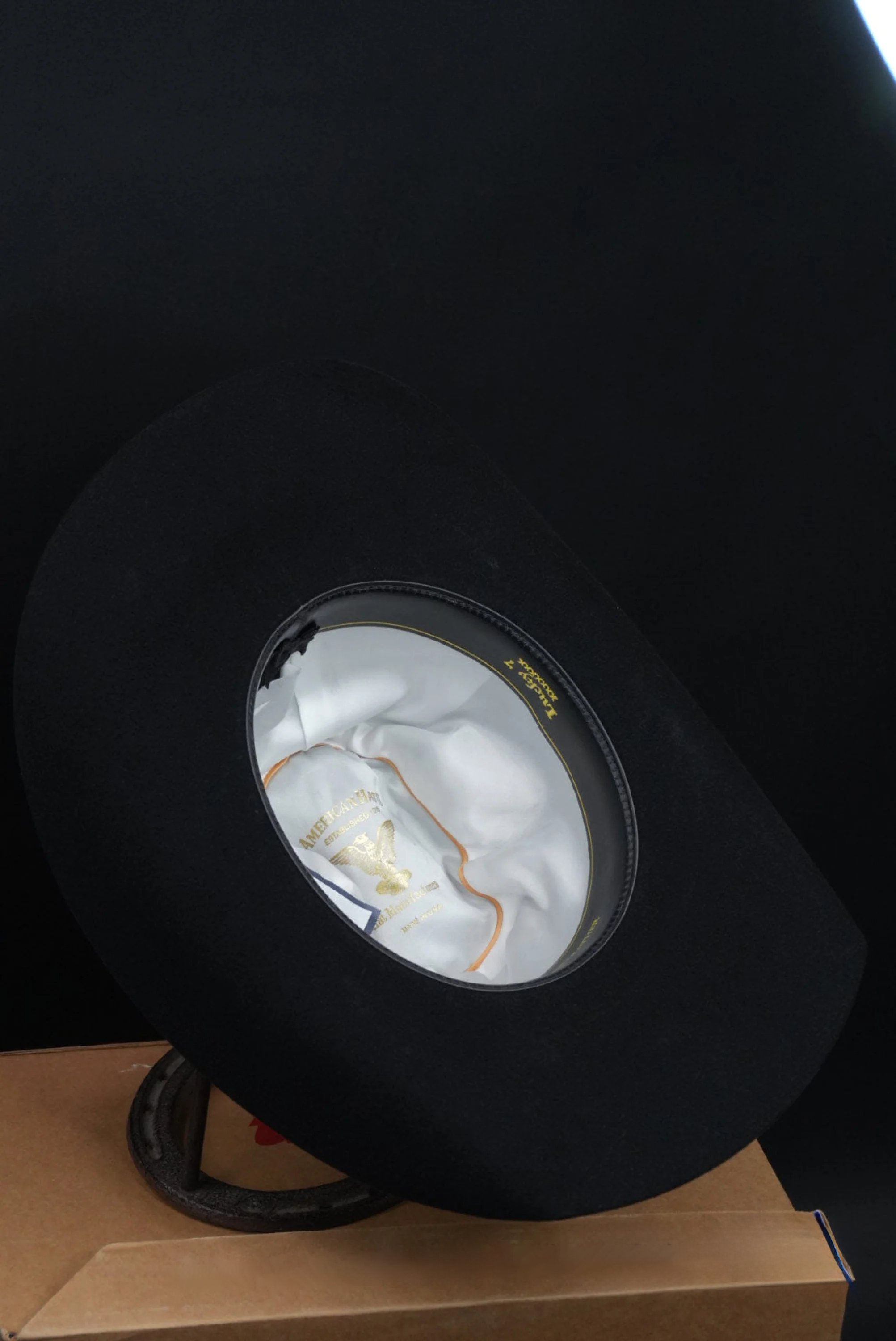 7X American Felt Hat Black