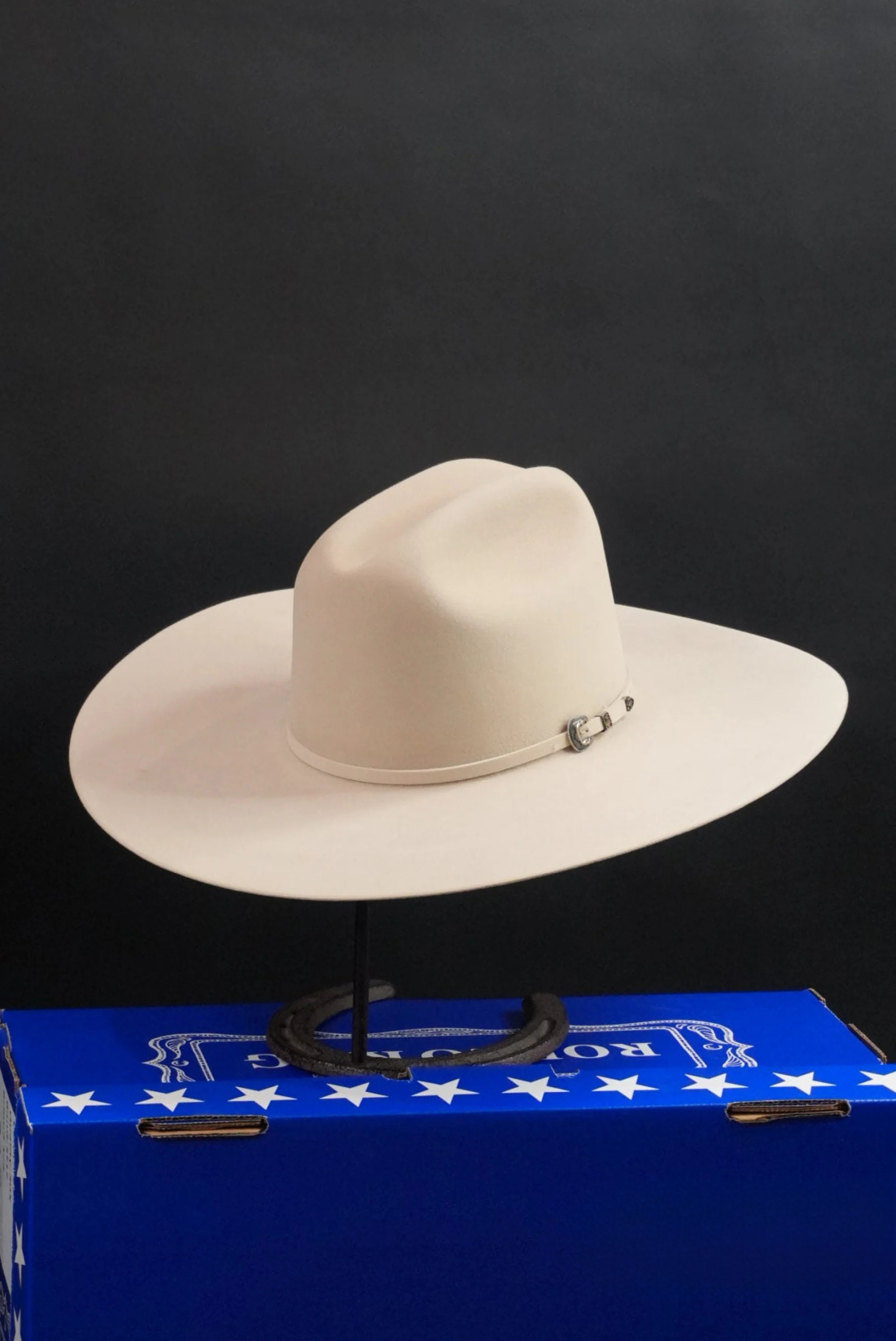 COWBOY HAT RODEO KING 100X SILVERBELLY TOP HAND MALBORO STYLE