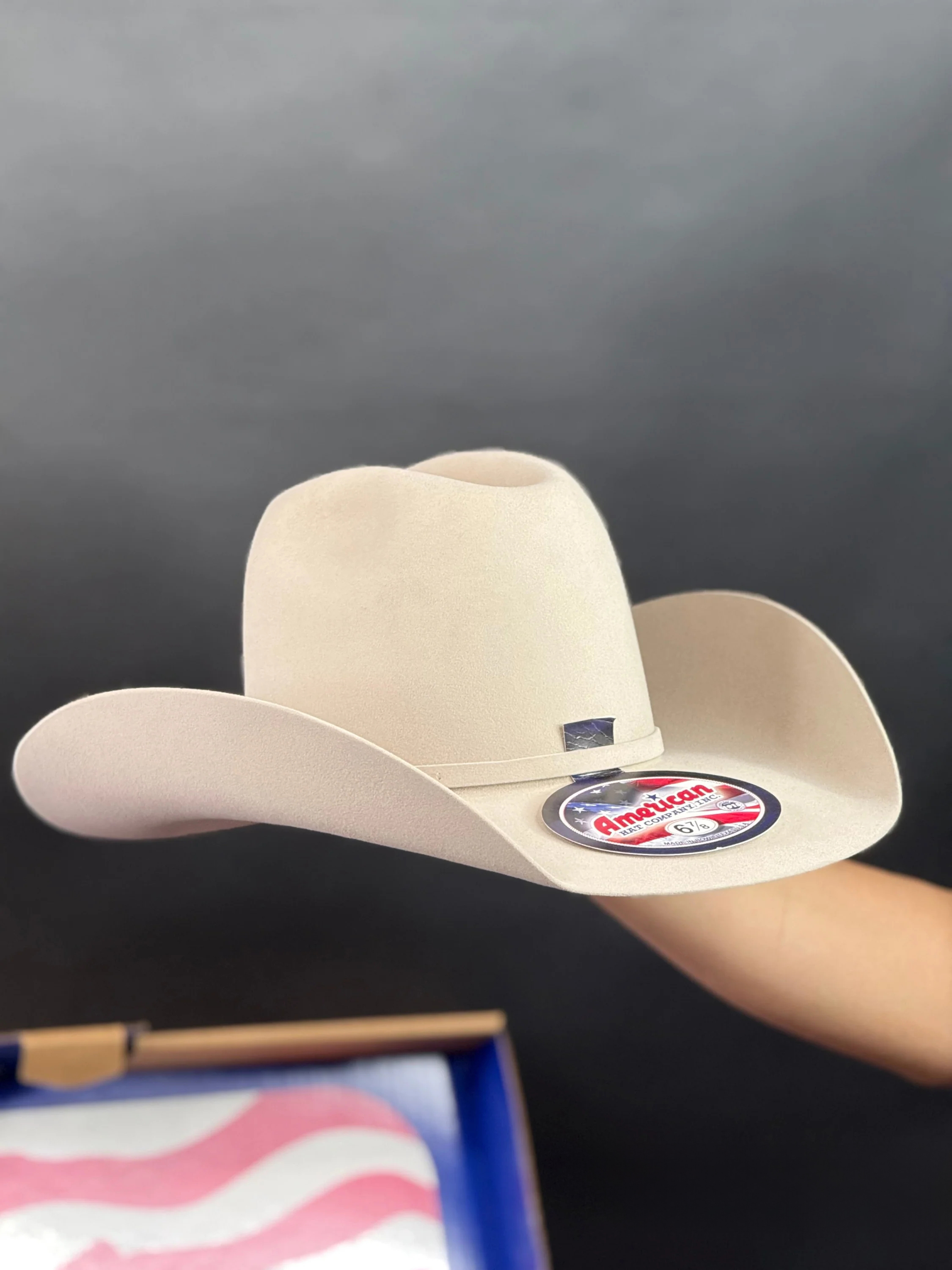 7X American Felt Silver Belly