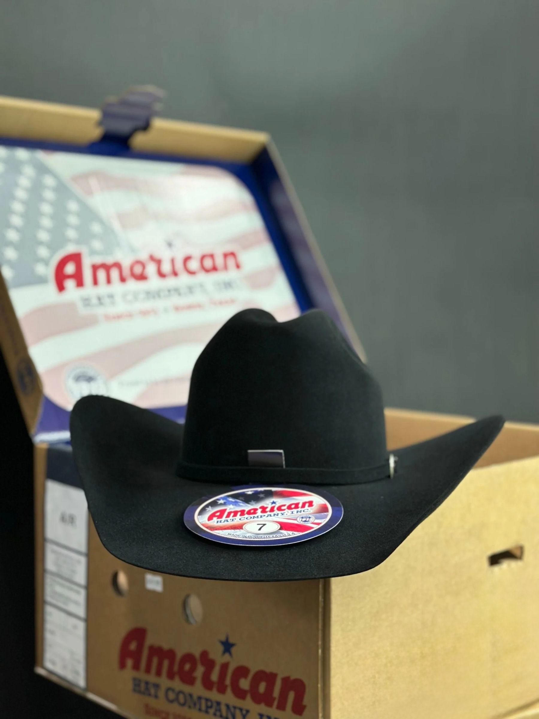 40X American Felt Hat Black