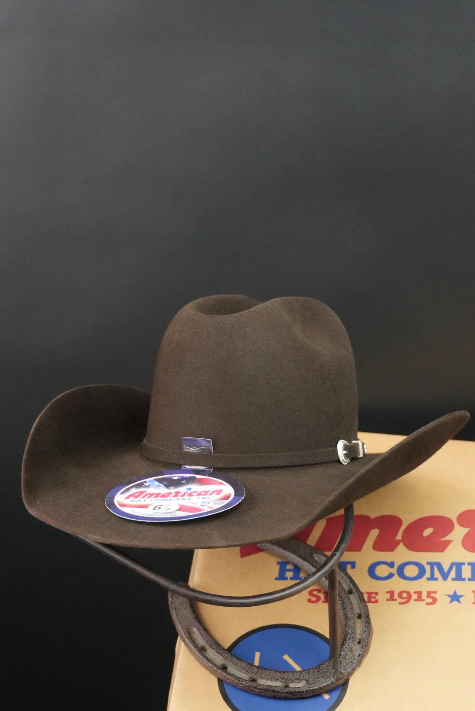 7X American Felt Hat Chocolate