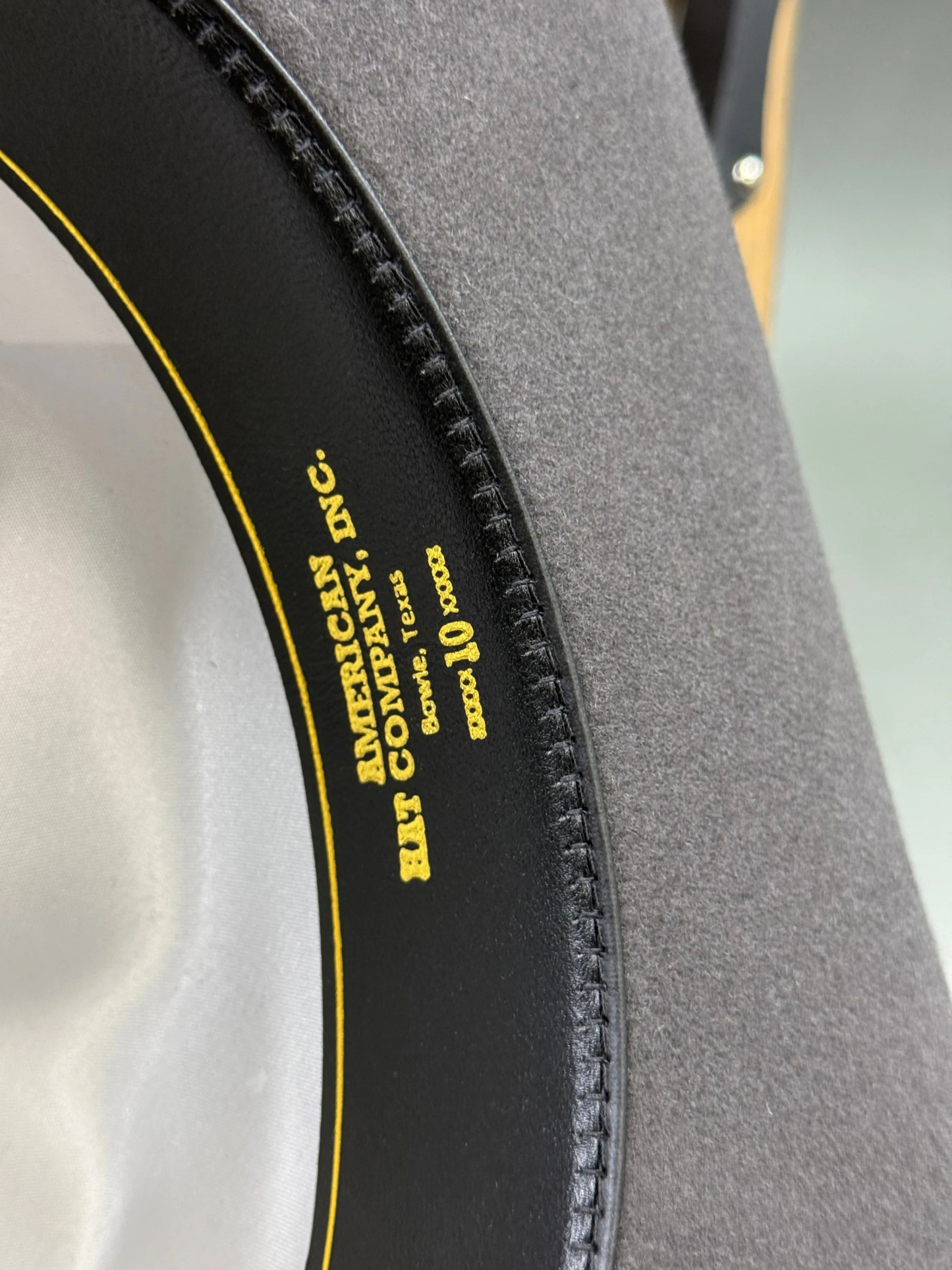 10X American Felt Hat Steel