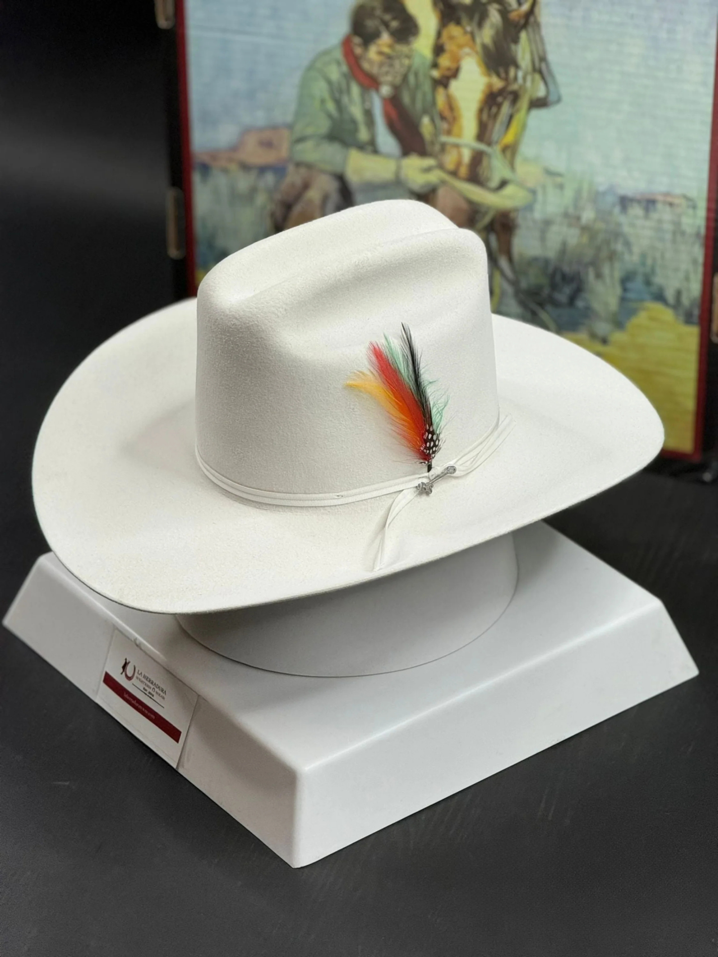 STETSON 6X WHITE/BLANCO RANCHER COPA ALTA