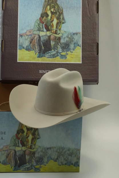 STETSON 6X SILVER BELLY RANCHER COPA ALTA