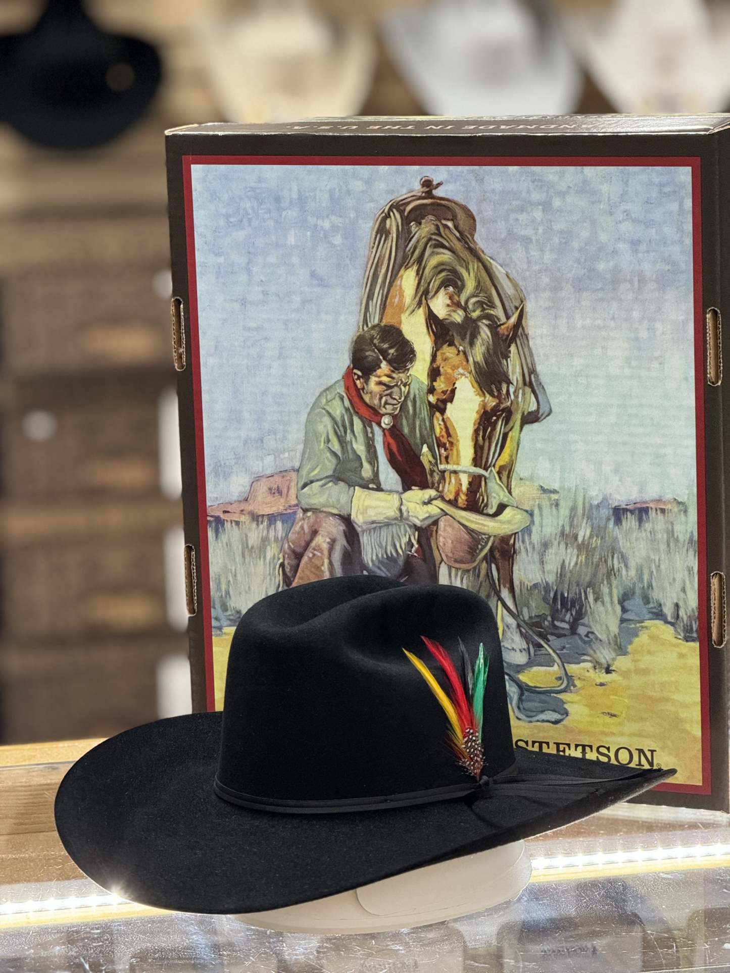 Spartan 10x Black Cowboy Hat