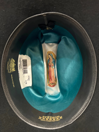 STETSON 6X NEGRO/BLACK GUADALUPANA