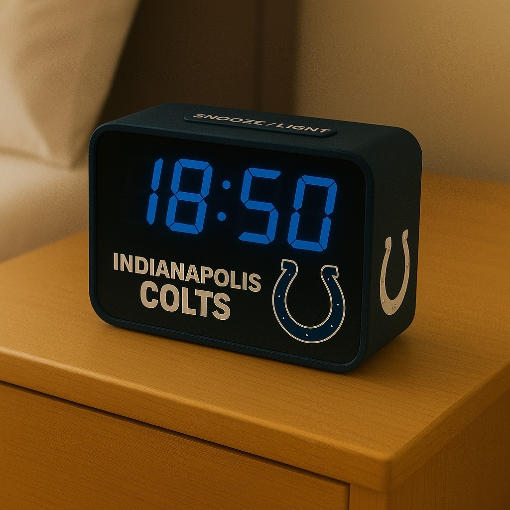 Football Team LED Alarm Clock-Game Day Gift