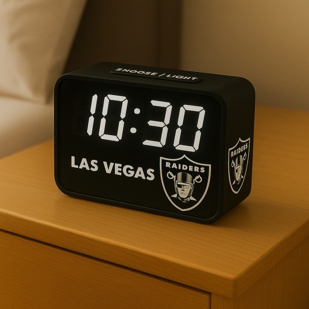 Football Team LED Alarm Clock-Game Day Gift