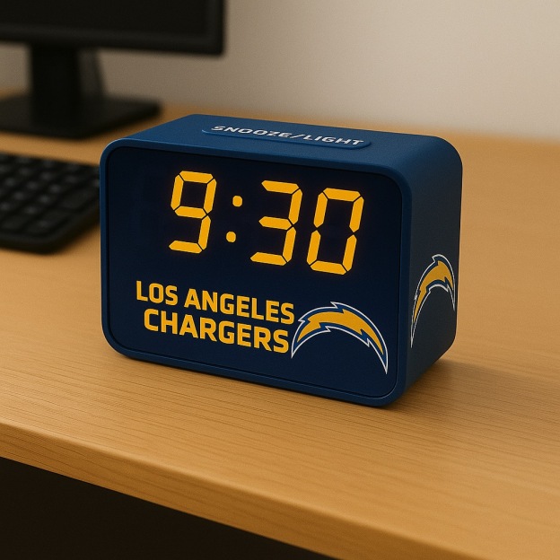 Football Team LED Alarm Clock-Game Day Gift