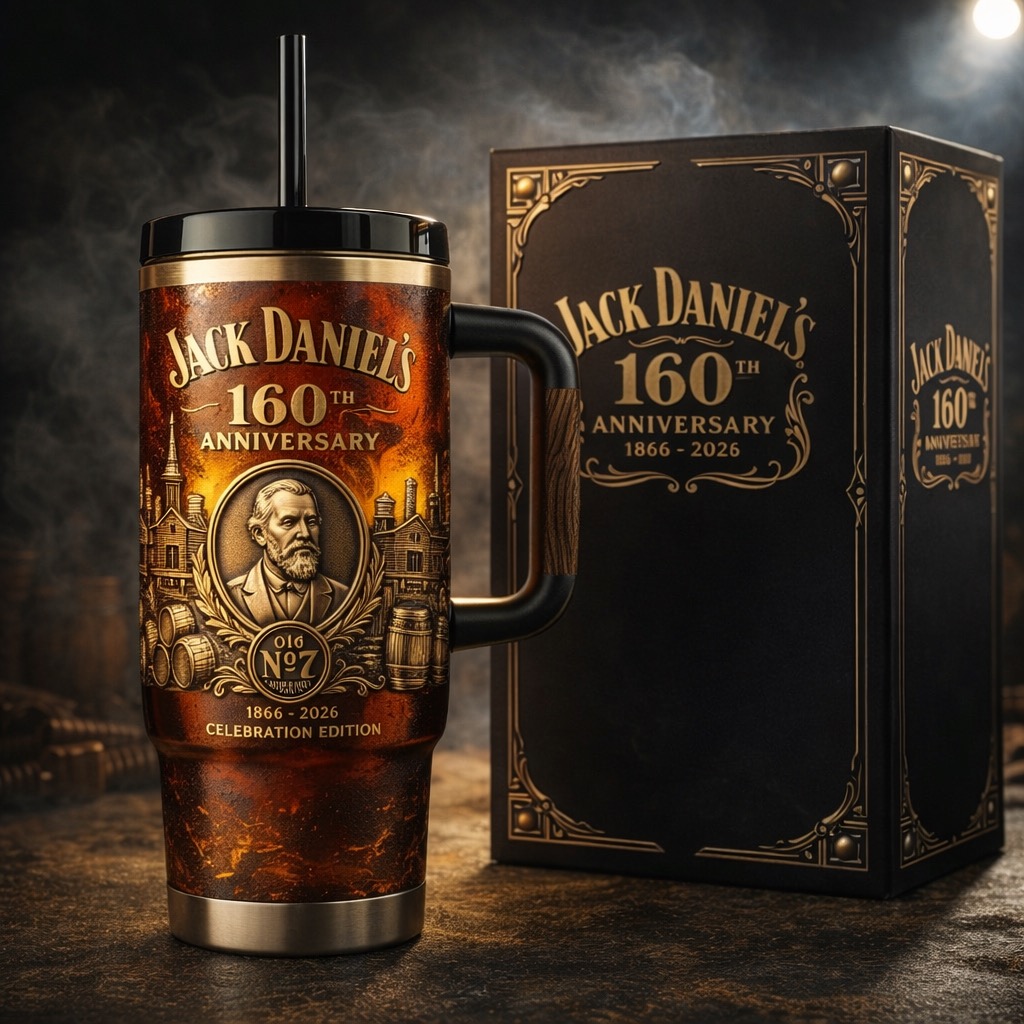 Jack Daniel’s 160th Anniversary Commemorative Insulated Tumbler