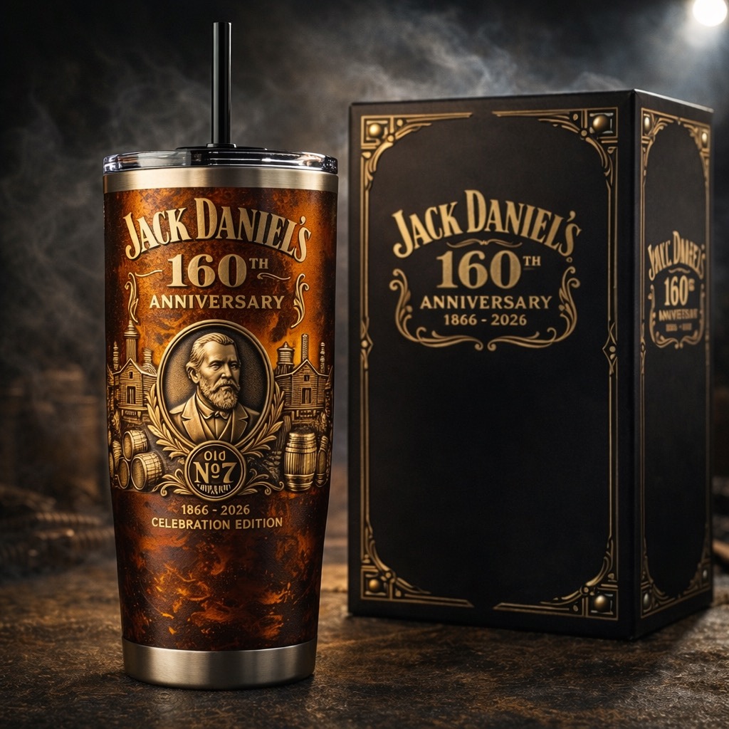 Jack Daniel’s 160th Anniversary Commemorative Insulated Tumbler