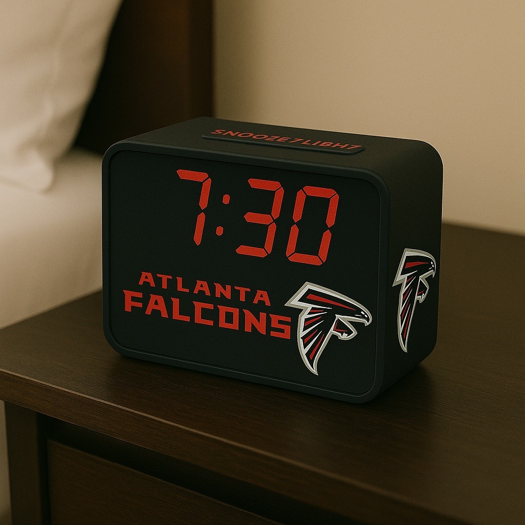 Football Team LED Alarm Clock-Game Day Gift
