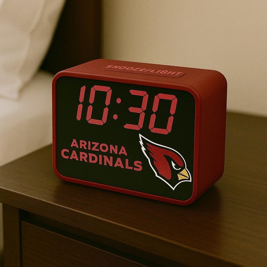 Football Team LED Alarm Clock-Game Day Gift