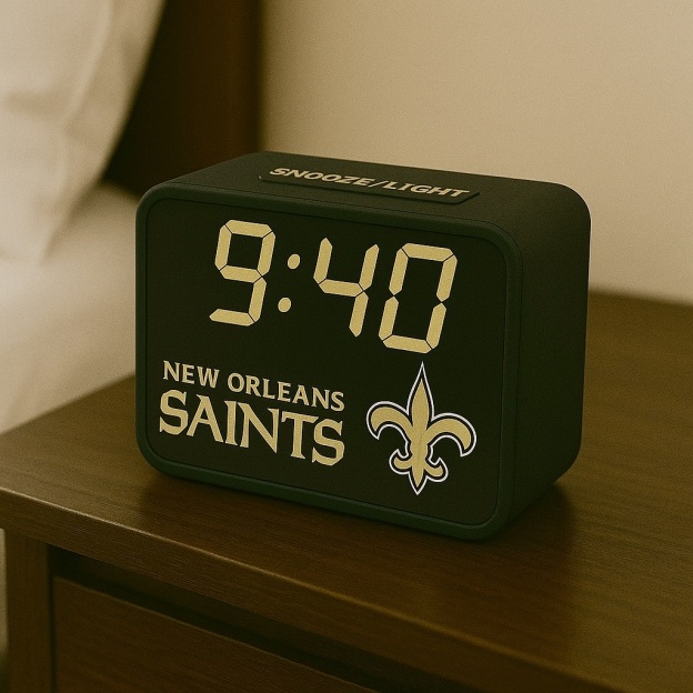Football Team LED Alarm Clock-Game Day Gift