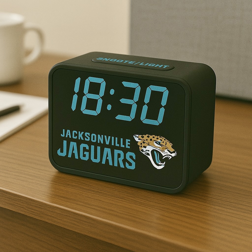 Football Team LED Alarm Clock-Game Day Gift