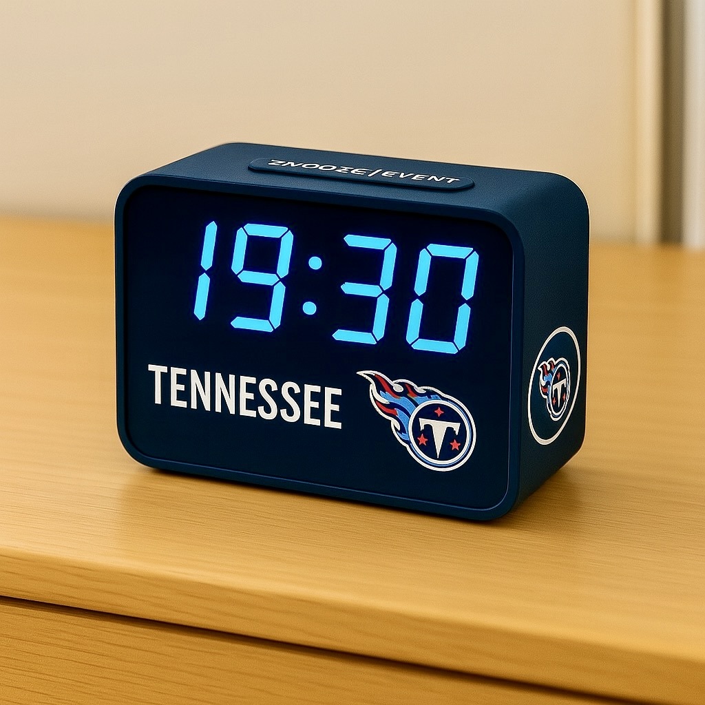 Football Team LED Alarm Clock-Game Day Gift