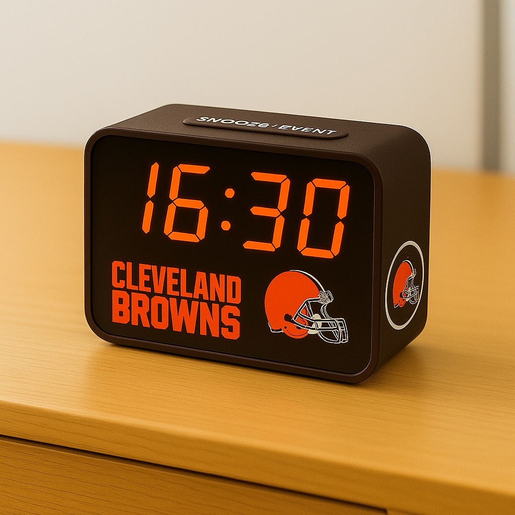 Football Team LED Alarm Clock-Game Day Gift