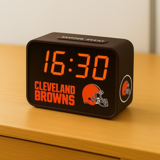 Football Team LED Alarm Clock-Game Day Gift