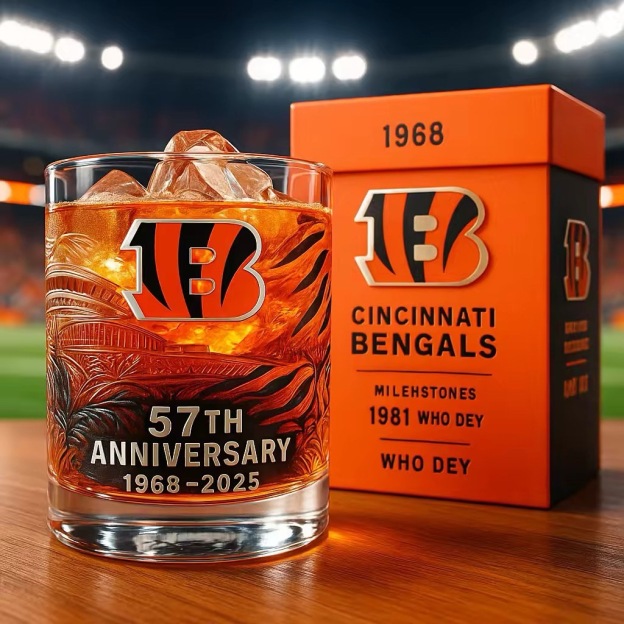 The Loyal Fan’s Anniversary Edition Whiskey Glass