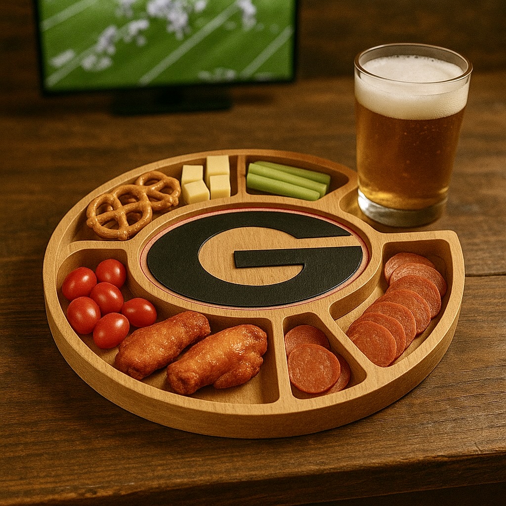 Team Spirit Wooden Charcuterie Board