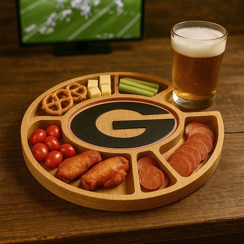 Team Spirit Wooden Charcuterie Board