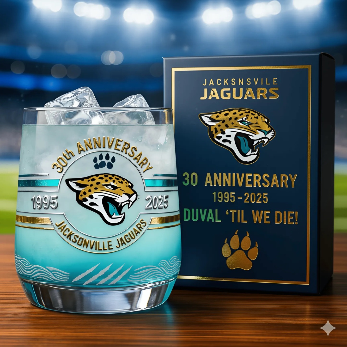 The Loyal Fan’s Anniversary Edition Whiskey Glass