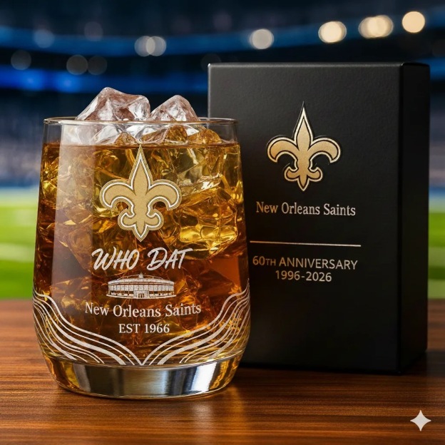 The Loyal Fan’s Anniversary Edition Whiskey Glass