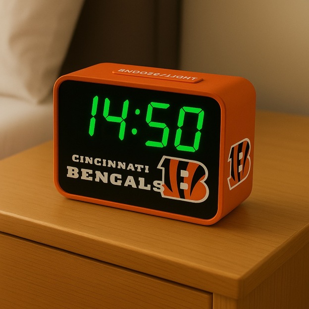 Football Team LED Alarm Clock-Game Day Gift