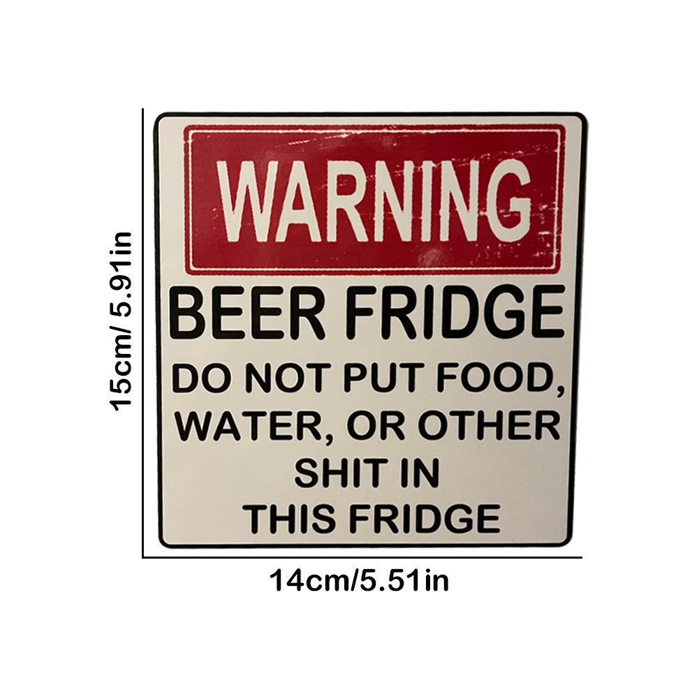 Hilarious Beer Fridge Magnet