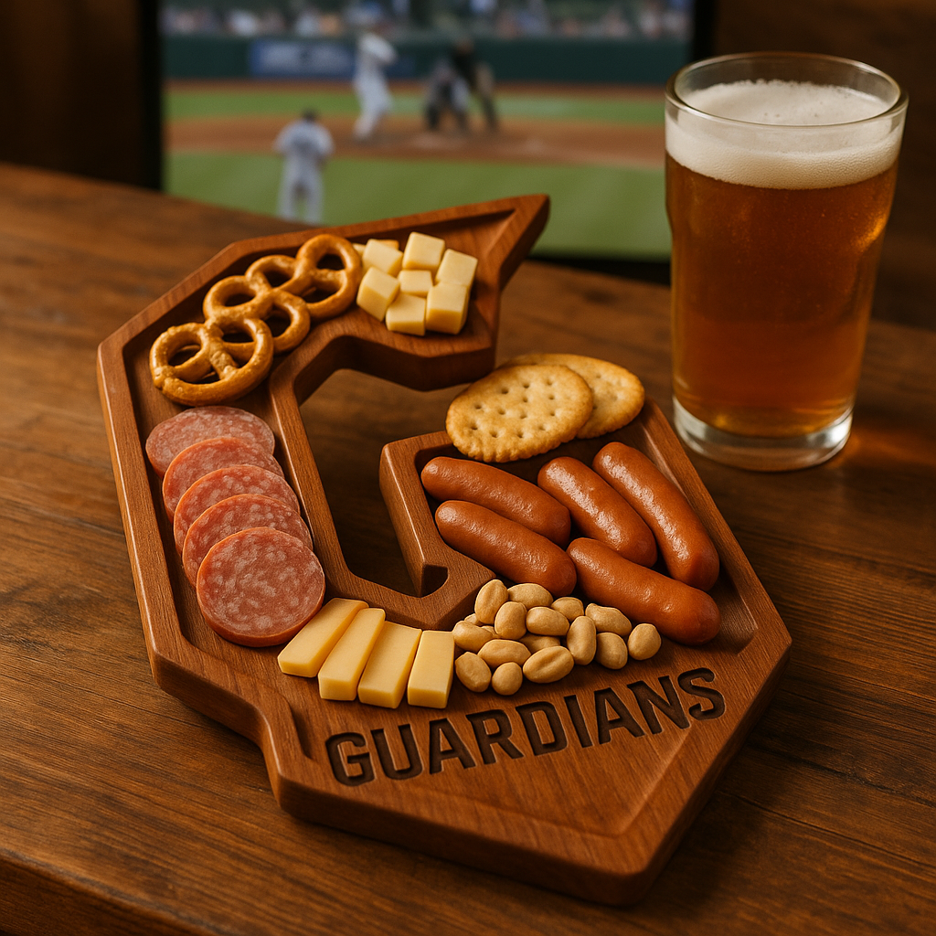  Baseball Spirit Wooden Charcuterie Board – Limited Edition