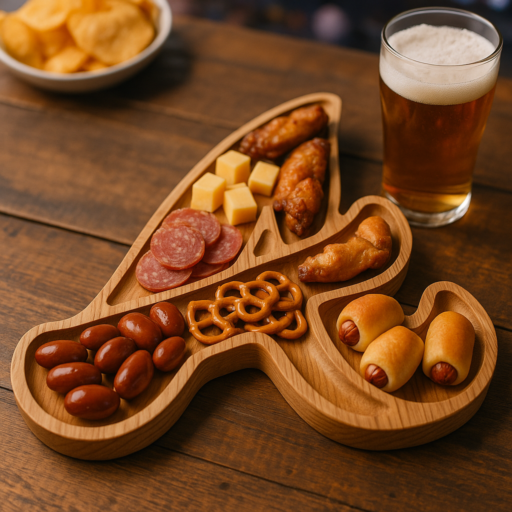  Baseball Spirit Wooden Charcuterie Board – Limited Edition