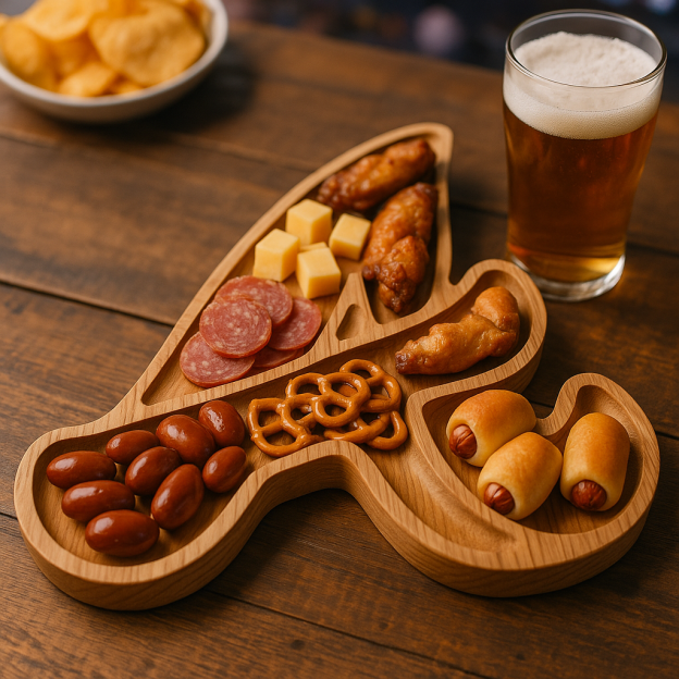  Baseball Spirit Wooden Charcuterie Board – Limited Edition