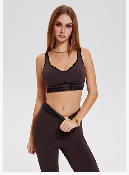 Custom High Quality 4 Way Stretch High Waist Flocking Yoga Pants 20% Spandex 80% Polyester Gym Leggings for Women-TCK50775