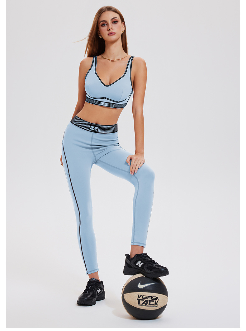 Custom High Quality 4 Way Stretch High Waist Flocking Yoga Pants 20% Spandex 80% Polyester Gym Leggings for Women-TCK50775