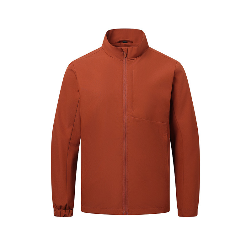 Breathable Water-Resistant Commuter Jacket Lightweight Windproof Coat Outdoor Commuter Dual-Use Functional Top