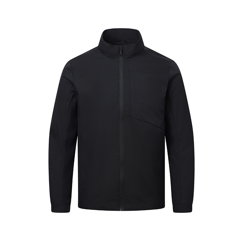 Breathable Water-Resistant Commuter Jacket Lightweight Windproof Coat Outdoor Commuter Dual-Use Functional Top