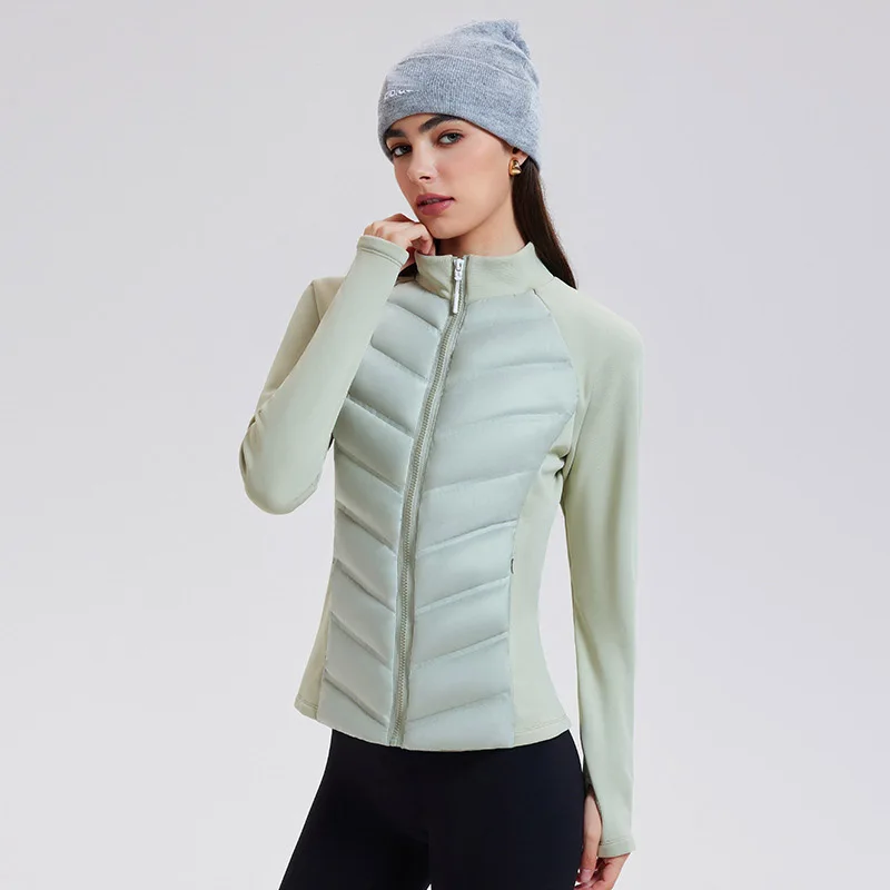 Plus Size Lightweight Slim Fit Women's Puffer Jacket White Duck Down Outdoor Windproof Waterproof Women's Winter Jacket