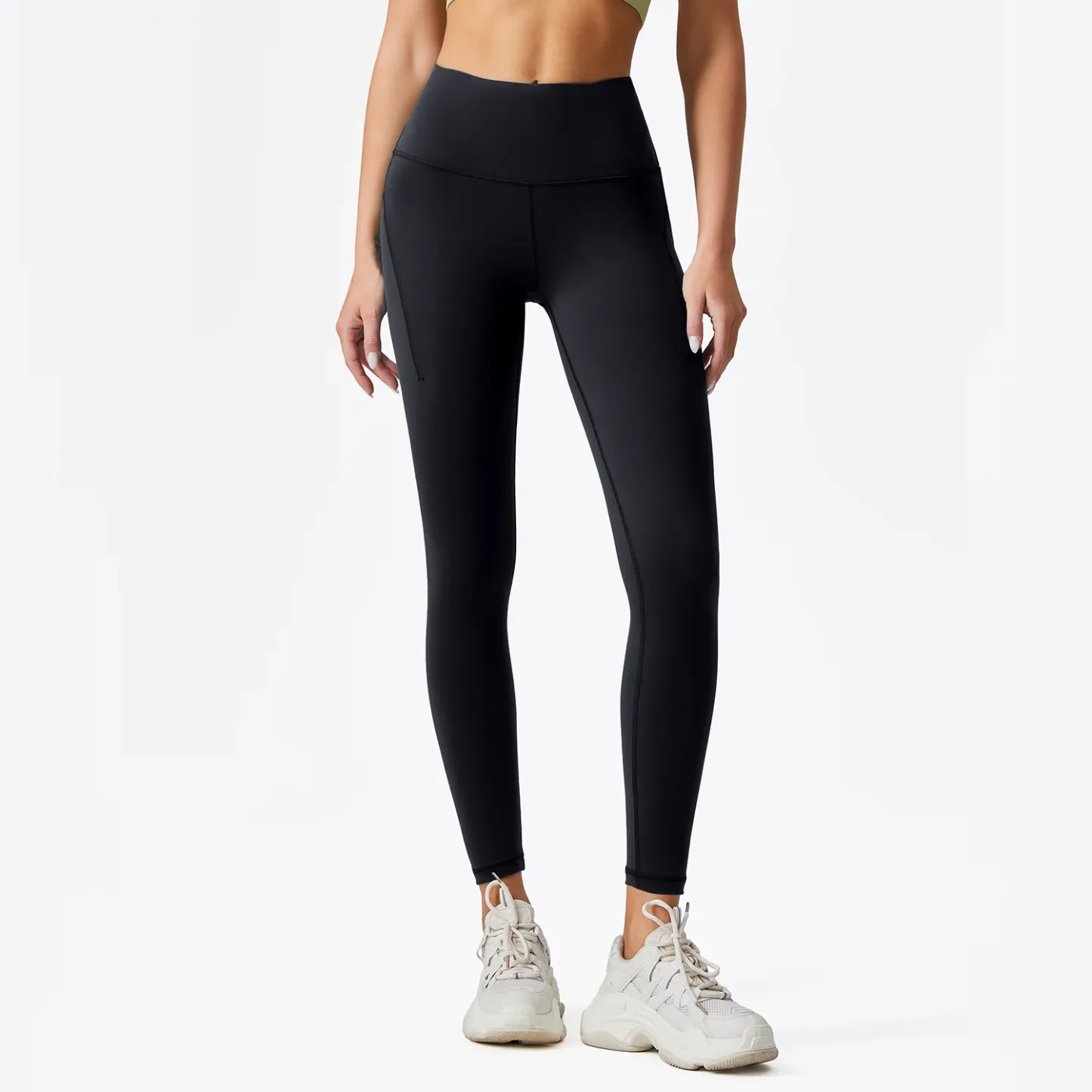 High Waisted Yoga Leggings Scrunch Butt Lifting Yoga Pants for Women W