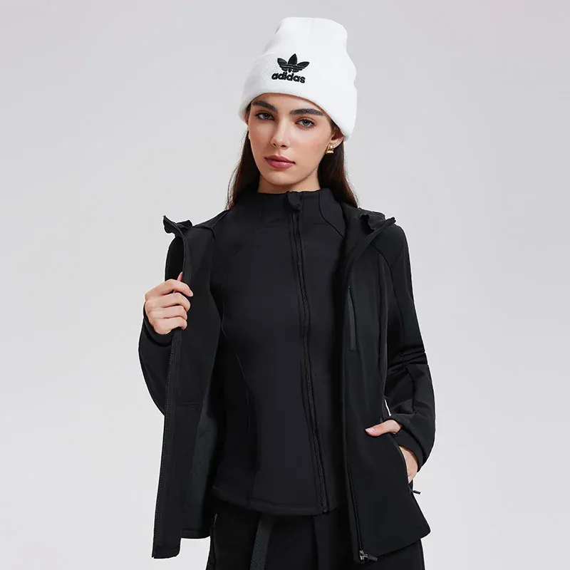 3-in-1 High Quality Thickened Warm Set Knitted Underpants Velvet Vest and Duck Down Jacket Set for Women Outdoor