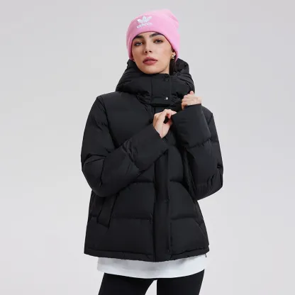 Lightweight Puffer Down Jacket Women Winter Customized Streetwear Unisex Coat 90% Duck Down Jacket
