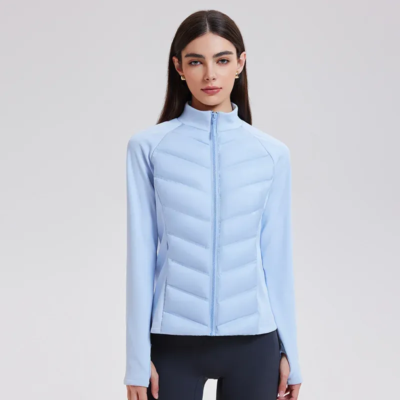 Plus Size Lightweight Slim Fit Women's Puffer Jacket White Duck Down Outdoor Windproof Waterproof Women's Winter Jacket